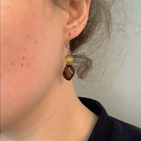 🤎Brown earrings - Picture 2 of 2